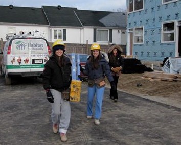 construction site charity work